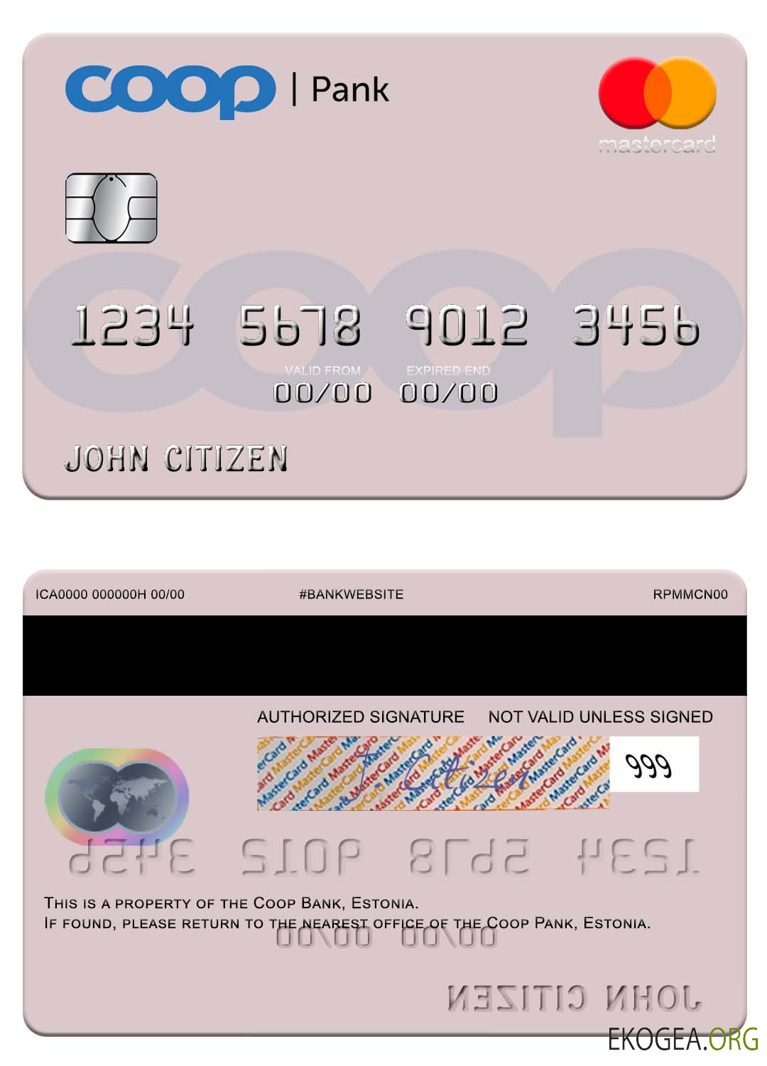 Mastercard Estonie Coop Pank